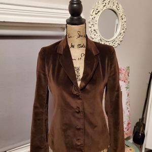 Vintage velvet blazer